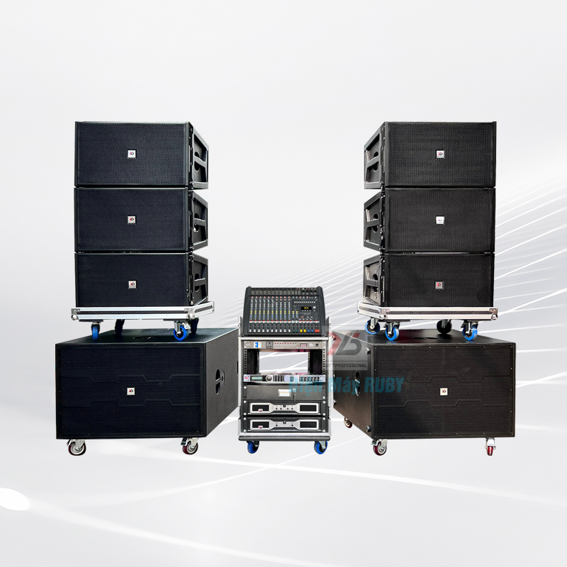Thuê âm thanh tiệc cưới - Bộ loa, mixer và micro