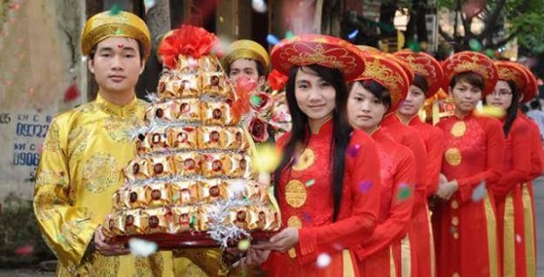 Phong tục cưới hỏi - Lễ chạm ngõ