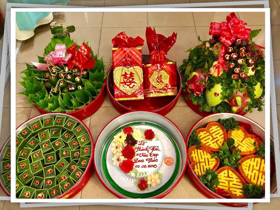 Mâm cưới hỏi gồm gì - Nên thống nhất trước với nhà gái