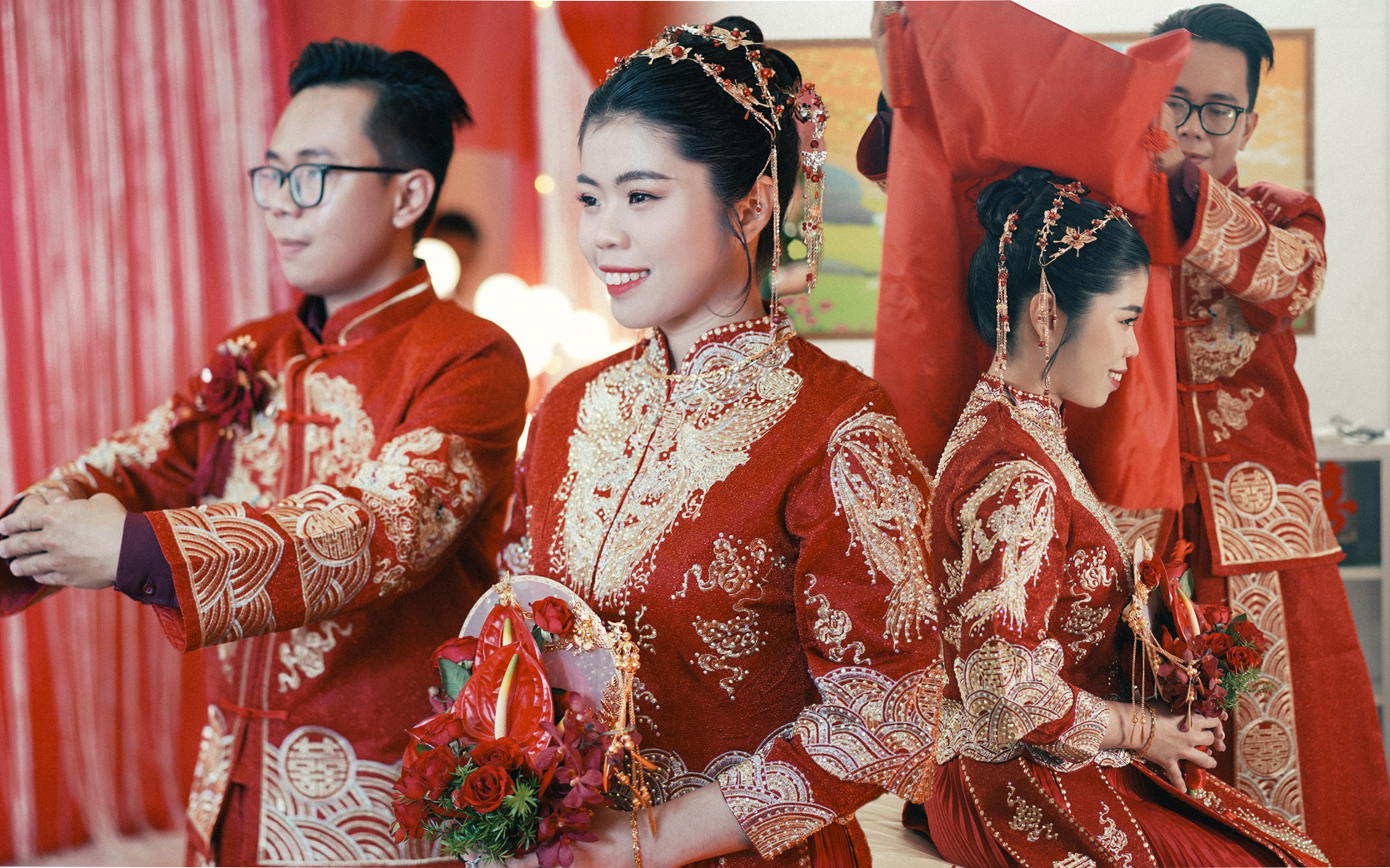 Cưới phong cách người Hoa - Nét đặc trưng trong văn hóa cưới hỏi người Hoa