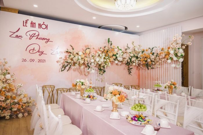 Trang trí ăn hỏi - Trang trí ăn hỏi là gì và vì sao nên đầu tư đúng mức?