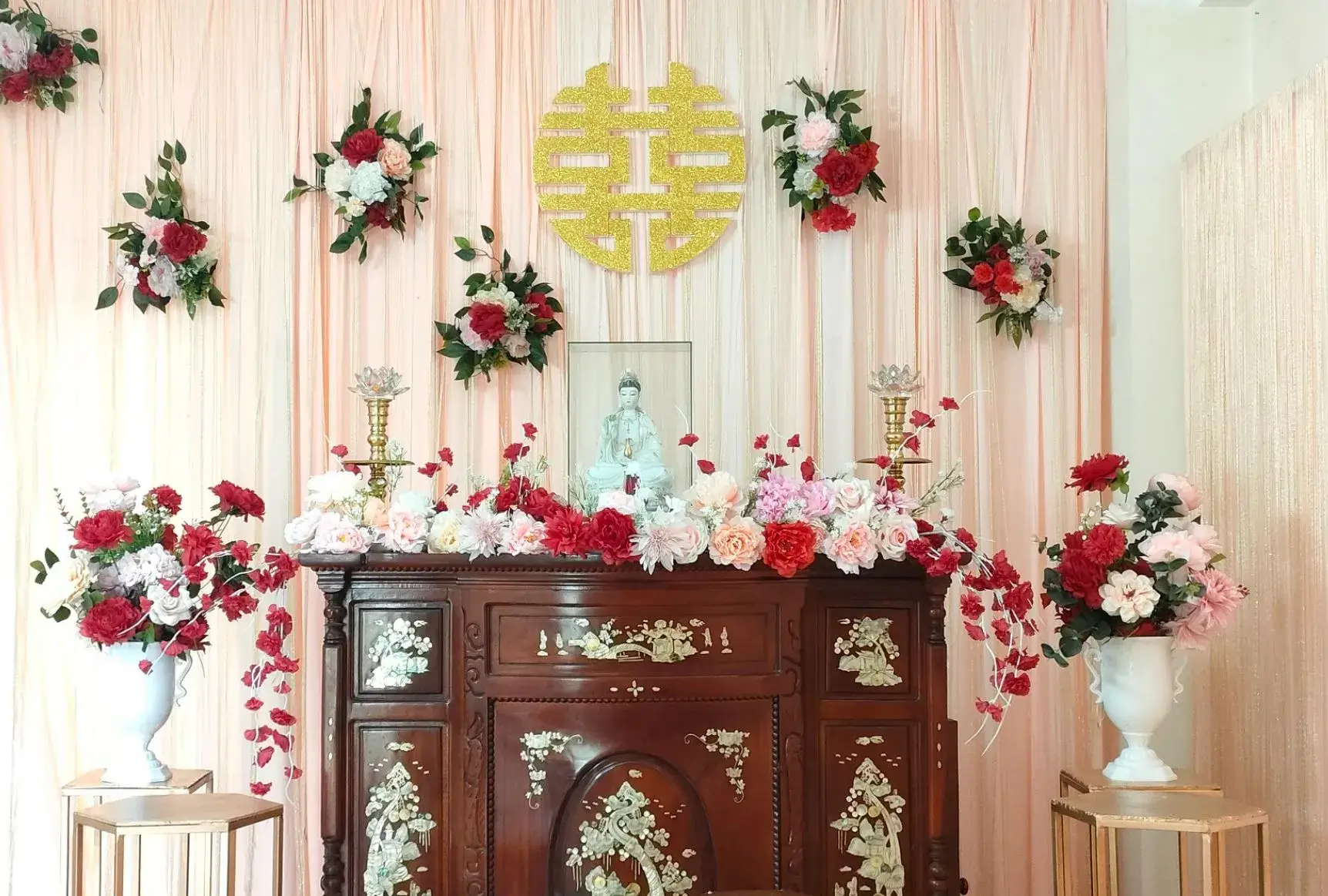 Trang trí gia tiên - Phong cách truyền thống trang trọng